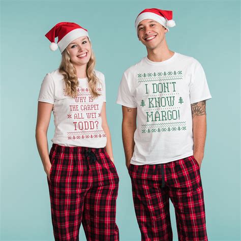 best matching christmas pajamas for couples